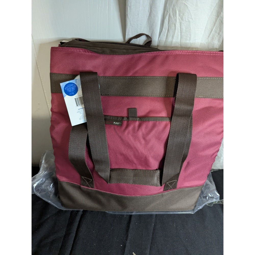 Rachael Ray Pack N Go Jumbo‎ Chill-out tote grocery travel foldable cooler bag
